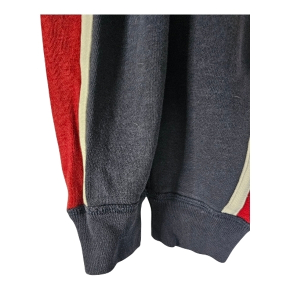 Abercrombie & Fitch vintage Navy sweatpants. Y2K, warm. Letters - Picture 5 of 9